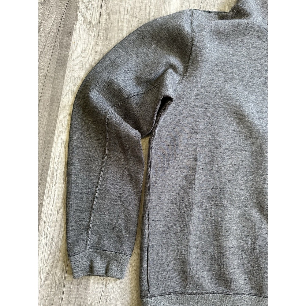 Nike Tech Fleece Funnel Neck Pullover Sweatshirt Gray Men's Medium Side Zip - Picture 6 of 15